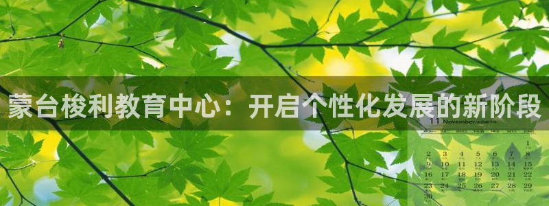 恒行娱乐招收点赞5ll533主管：蒙台梭利教育中心：开启个性化发展的新阶段