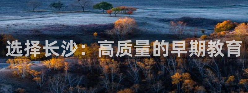 恒行娱乐5ll533主管耐心：选择长沙：高质量的早期教育