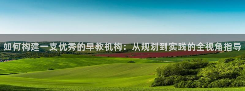 恒行娱乐郑74OOO5：如何构建一支优秀的早教机构：从规划到实践的全视角指导