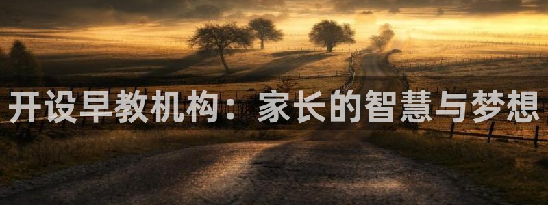 恒行娱乐5ll533主管耐心：开设早教机构：家长的智慧与梦想