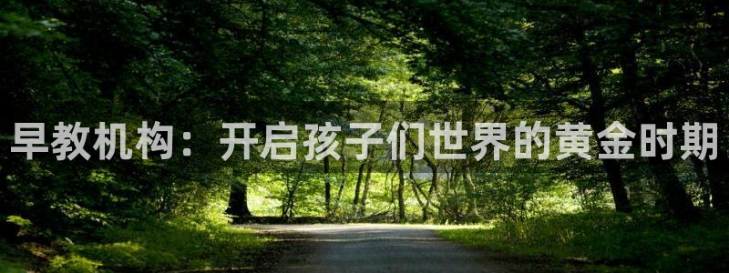 恒行娱乐毓婆74ooo5仪：早教机构：开启孩子们世界的黄金时期