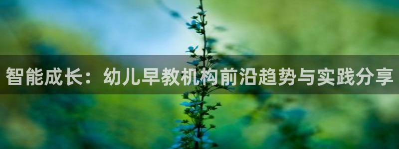 恒行2那74OO5：智能成长：幼儿早教机构前沿趋势与实践分享