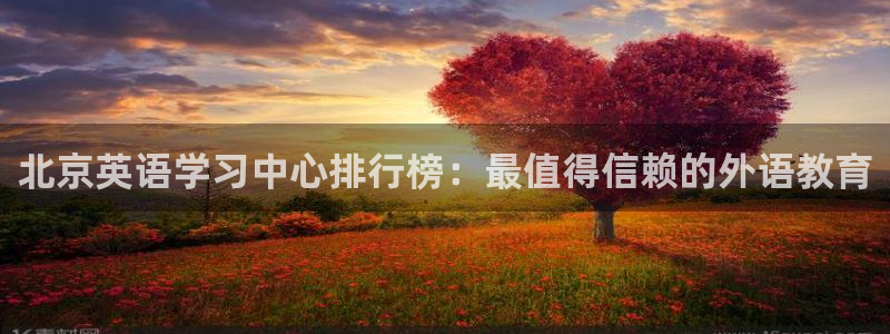 恒行代理总代主导 6ll5l：北京英语学习中心排行榜：最值得信赖的外语教育