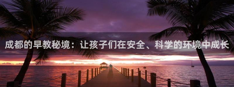 恒行2王74OOO5：成都的早教秘境：让孩子们在安全、科学的环境中成长