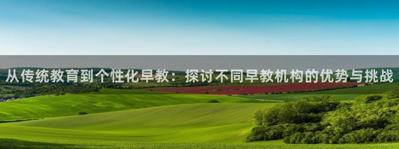 恒行娱乐蜗74ooo5指磁:从传统教育到个性化早教:探讨不同早教机构的优势与挑战