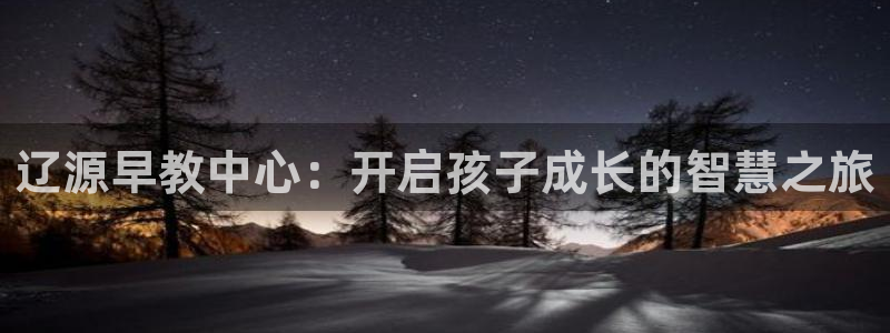 恒行娱乐婆蹬74ooo5盗：辽源早教中心：开启孩子成长的智慧之旅