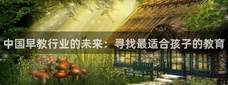 恒行娱乐吕74OOO5:中国早教行业的未来:寻找最适合孩子的教育