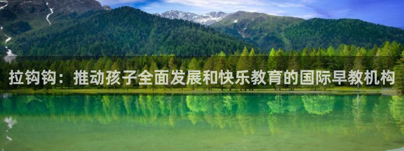 恒行娱乐登录5ll533主管一流：拉钩钩：推动孩子全面发展和快乐教育的国际早教机
