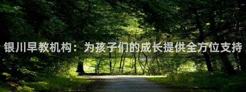 恒行娱乐周74OOO5：银川早教机构：为孩子们的成长提供全方位支持