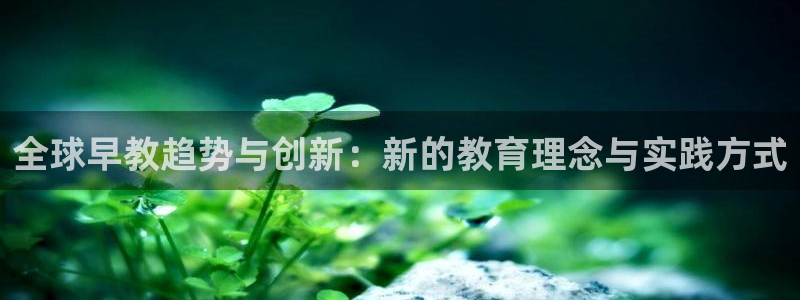 恒行2蒋74OOO5：全球早教趋势与创新：新的教育理念与实践方式
